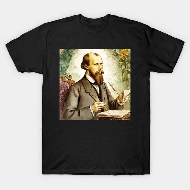 Fyodor Dostoevsky T-Shirt by ComicsFactory